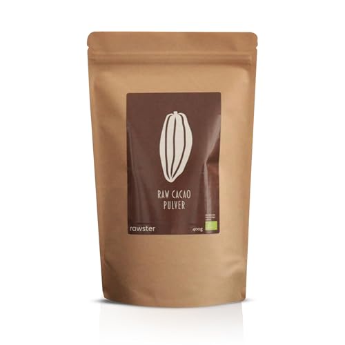 200g Bio Rohkakao Pulver ungesüßt aus Peru | 100% natürlich | Raw Cacao Powder | Kakao | Probierpaket | rawster