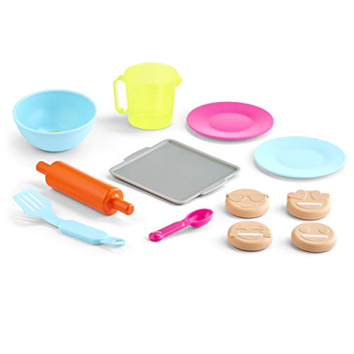 Little Tikes Tasty Jr. Bake 'N Share Emoji Cookies Role Play Activity Pack