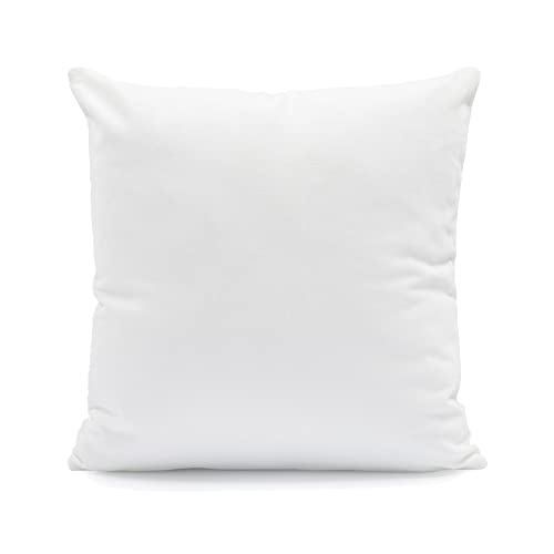 Kissenbezug 30x60 cm Uni Weiss Baumwolle Dekokissen Kissenhülle Couchkissen Sofakissen Deko Reißverschluss