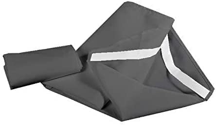 Preschool Cot Sheets Toddler Daycare/Pre-School Cot Sheet Corner Elastic Loops Cot Bed Fitted Sheet/Children's Naptime Cot Sheet- Dark Grey Solid- 22" W X 52" L - Pack of 20