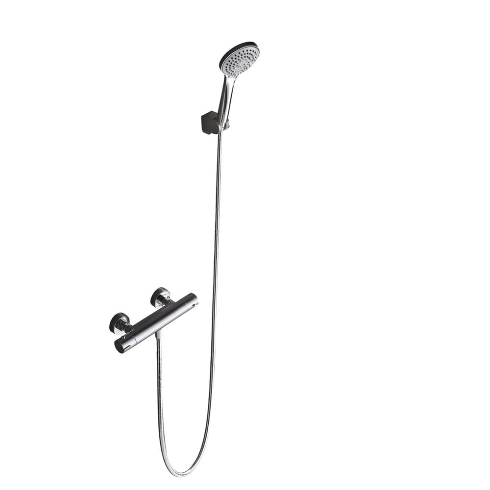 IMEX | Grifo de Ducha Termostático Serie Creta Cromo