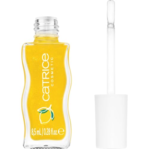 Catrice SUMMER LIPS Lip Glaze, Lipgloss, Nr. C01, Gelb, glänzend, vegan, ölfrei, ohne Parabene, ohne Mikroplastikpartikel, 1er Pack (8.5ml)