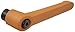 Nylon Orange Metric Adjustable Handle, Threaded Hole, 45mm Length, 35mm Height, M5 x 0.8mm Thread, 9mm Thread Length (Pack of 2)
