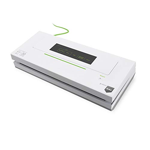 ELMA envasadora sous Vide, métal et PVC, Blanc, 38 x 16 x 7 cm