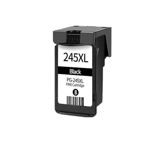 SErgcrFXb Compatible con Suministros de Impresora para Cartucho de Tinta Compatible PG 245 CL 246 XL PG 245 CL 246 para MX490 MX492 MG2420 MG2520 MG2522(1 Black)