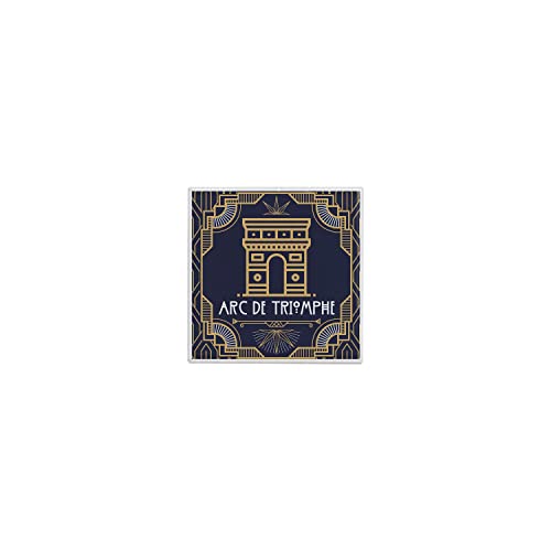 Fabulous Carreau Ceramique Décoratif - Arc de Triomphe Paris France Monument Art Déco Luxe - 4,5 x 4,5 cm