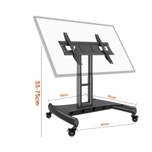 Soporte móvil para TV con ruedas para pantallas 32-75'' miniatura 2