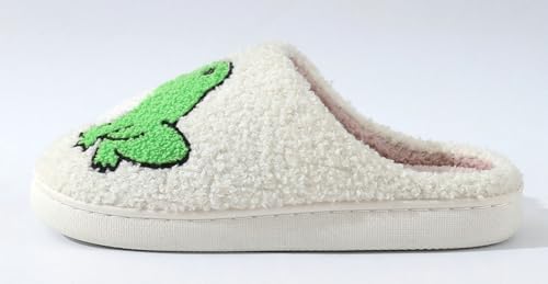 Solyinne Cute Animal Slippers for Woman Men Cartoon Plush Warm Comfy Couple House Slipper Indoor Outdoor Home Shoes4