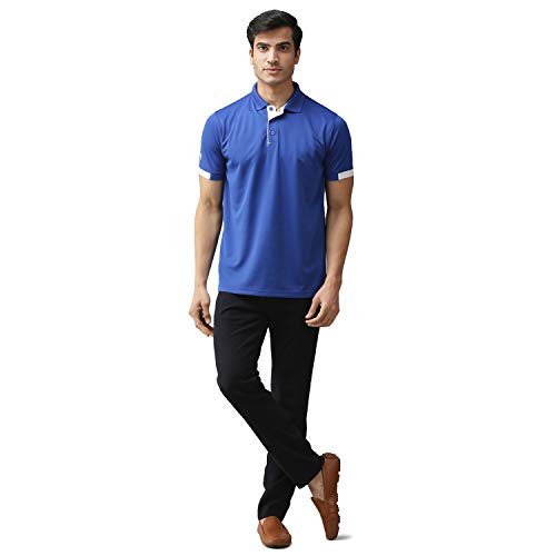 Image of EPPE Polo Collar T-Shirt for Men | Polyester Half Sleeve Stylish Casual Wear | Regular & Dry Fit | Summer Tee.
