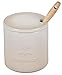 Le Creuset Stoneware Honey Pot, 14 oz., Meringue