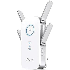 TP-Link RE655 WLAN-versterker Repeater AC2600 (Dual WLAN AC+N, 1733 Mbps 5 GHz+800 Mbps 2,4 GHz, Gigabit LAN-poort, app…