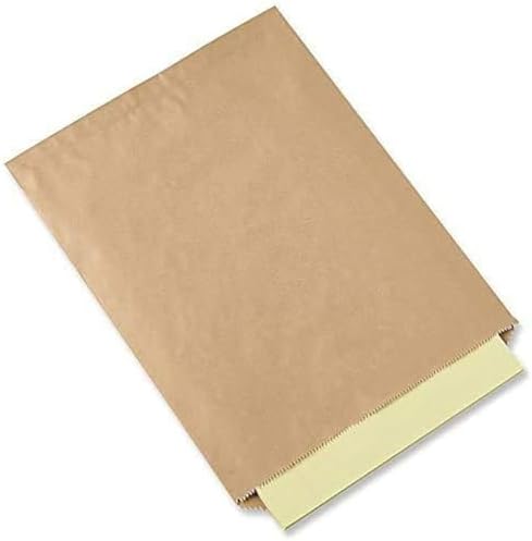 Premium Quality Kraft Paper Bags Flat Merchandise Bags 100 Pack (7 X 10 in) image 5