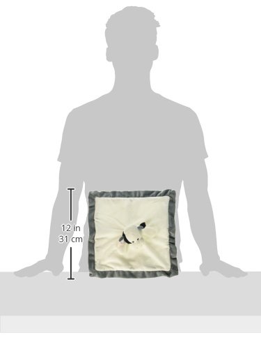 Lovey Security Blanket 12 Inch Square Stuffed Animal Baby Blankie For Girls Or Boys (Cow) By Baberoo, 12 Inch (Pack Of 1) #TOP4