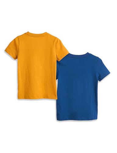 Image of Amazon Brand - Symbol Boys 100% Cotton Graphic Printed Half Sleeves T-Shirt | Age 2-6 Years