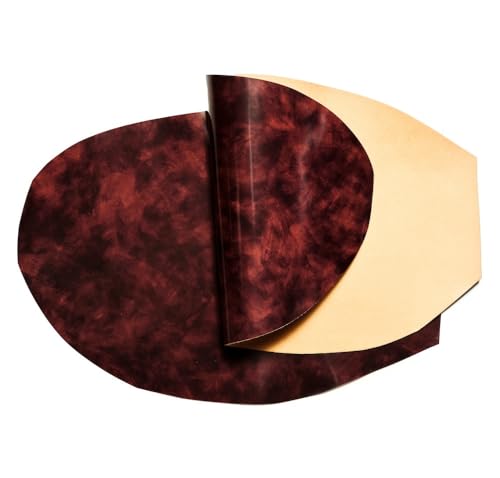 Rocado Shell Cordovan, Museum, Burgundy, 4oz, 2.3 sqft - (.21 m2)