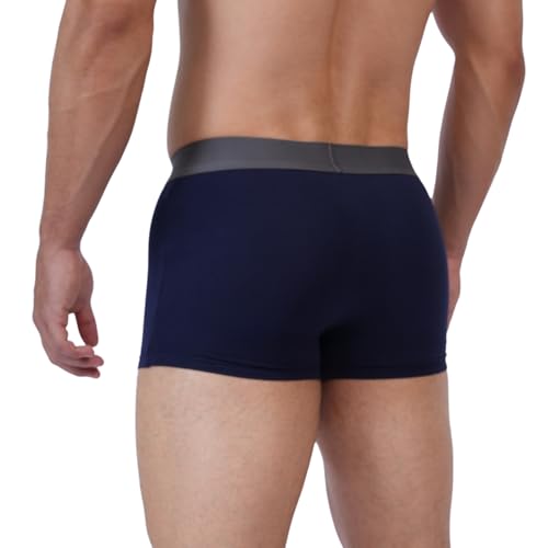 Image of Bonjour Men's Cotton Comfort Trunk - Soft Breathable Everyday Underwear (Pack of 1)