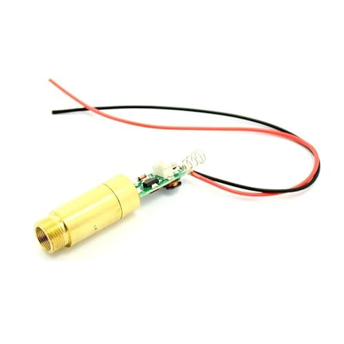 3-4.2V grüner Laser 532nm 5mw Diodenlaser-Punkt-Modul w/Kabel & 12X60mm