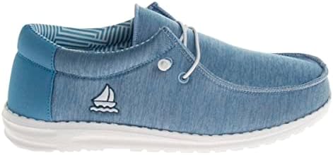 JOSMO Men's J-Casual Loafer, Light Blue, 7 | Image 5