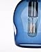 CASAMOTION Blue Pendant Lighting Over The Sink Light Fixtures Bar Counter Kitchen Island Modern Art Glass Ceiling Hanging Dining Room Table Gold KIt Organic Globe 8 Inch Height