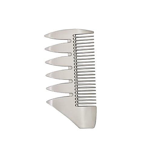 VALICLUD Dual Sides Beard Comb Brush Hair Combs for Men Styling Grooming Tool Anti-static Pocket Size