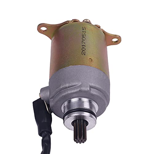 Motor de arranque duradero Glixal para GY6 125cc 150cc 180cc 200cc con cable miniatura 3