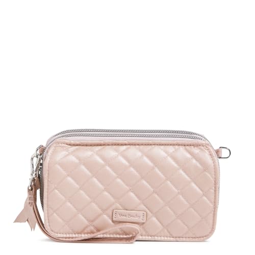 Image of Vera Bradley Women's Cotton All in One Crossbody Purse With RFID Protection