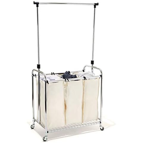 Seville Classics Adjustable Laundry Sorter Cover