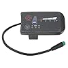 Electric Bike Display, 5 Pin LED Meter Panel for Cycling, ABS Housing Power Display, 36V Electric Bicycle Instrument Computer (SPYMINNPOOe3q5k4a76t12) #5