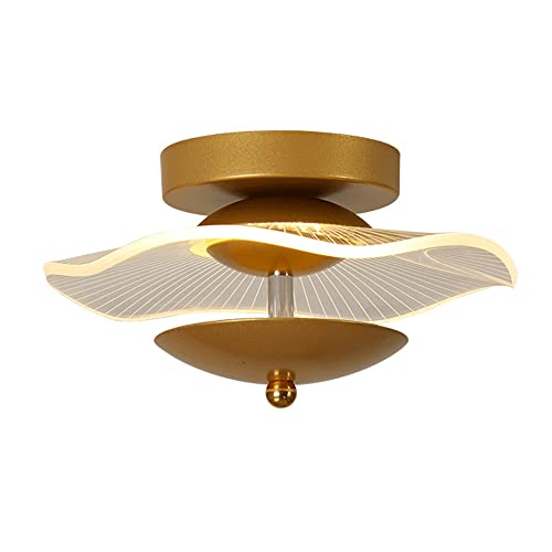 Lustre LED design fleur en acrylique plafonnier trichrome pour salon
