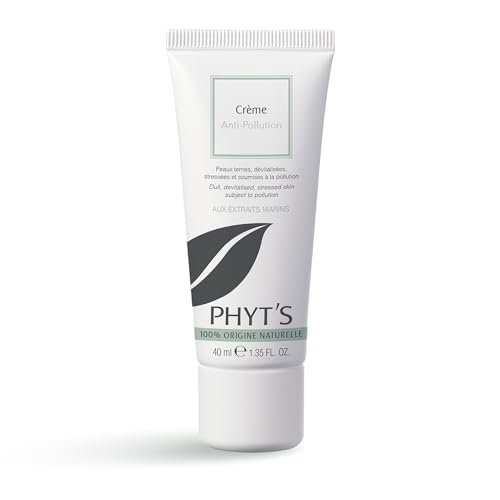 Phyts Anti-Pollution Cream - Face Moisturizer with Hazelnut Oil and Aloe Vera - Face Cream for Oily, Normal to Combination Skin - 1.35 oz
