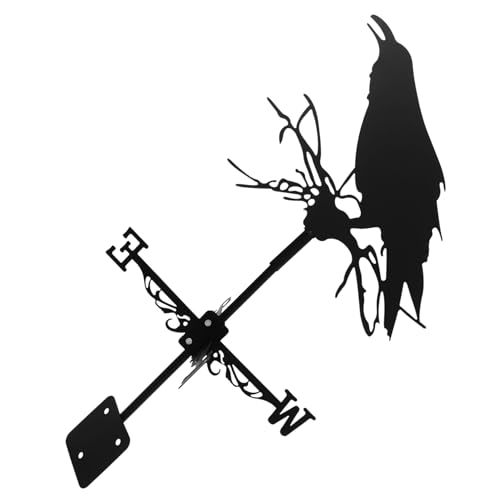 Garneck Decorative Weather Vane Ornament Animal Wind Vane Iron Metal Garden Decor Yard Decor