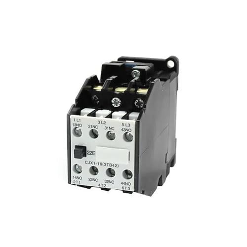 Contacteur AC bobine 264V 60Hz CJX1-16 commande moteur triphasé 3 pôles 2NO 2NC