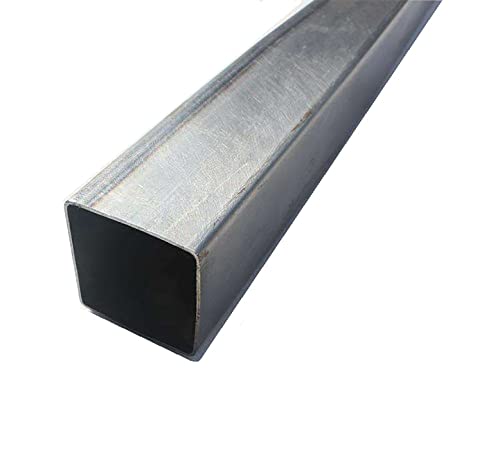 2 inch Square Tubing Steel Square Tube 50mm x 50mm x 11.81 inch / 300mm Length Wall Thickness 2mm, 1 Pack 2