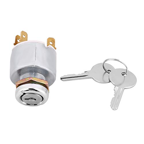 Interruptor Arranque Moto，Interruptor de Encendido con 2 llaves Interruptor de arranque del...