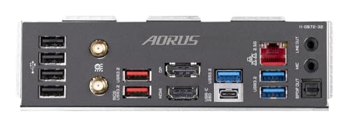 Image of GIGABYTE Z790 AORUS Elite AX 1.0 Intel LGA 1700 ATX Motherboard, 4X DDR5~128GB, 3X PCI-E x16, 4X M.2, 6X SATA, 5X USB 3.2, 1x USB-C, 4X USB 2.0