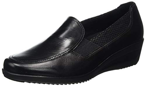 ARA Zurigo, Mocassino Donna, Nero, 38.5 EU Larga