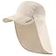 Beige With Foldable Brim
