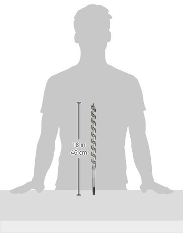 Irwin Ship Auger, Tubed Bit, 1-Inch X 17-Inch (47416) #TOP3