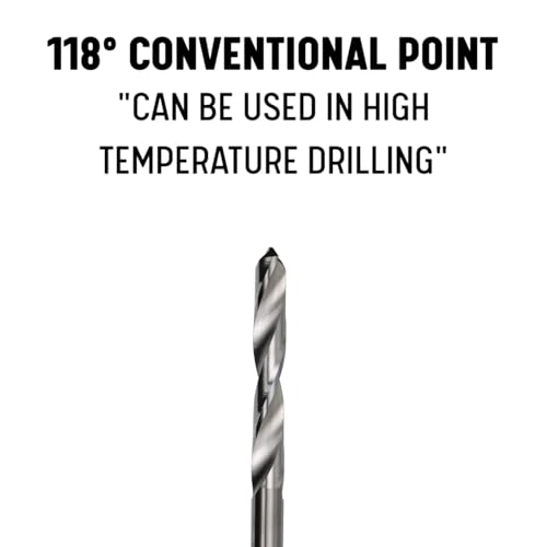 Image of Drill America #12 Solid Carbide Drill Bit, DMOD Series