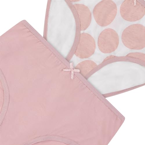 Buyless Fashion Little Girl Toddler Panties Assorted Prints Soft Cotton Big Kids Briefs Underwear 8 Pack4