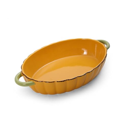 Pfaltzgraff Plymouth Oval Pumpkin Baker