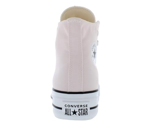 Image of Converse Unisex Chuck Taylor All Star Lift High Decade Canvas Sneaker - Lace up Closure Style - Pink /Pale Pink /White /Black, 8 Women /6 Men