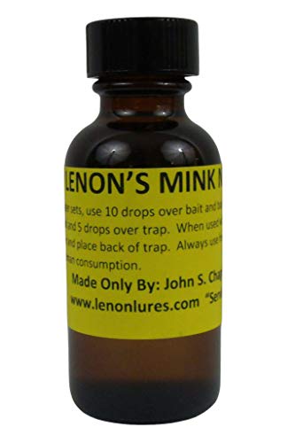 Lenon's Mink Nature's Call Lure 1 oz. Bottle - On the Market Every Year Since 1924