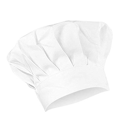 Fliyeong Cappelli da chef per bambini, misura regolabile, confezione da 1