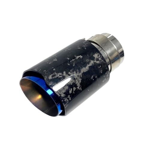 Embout silencieux voiture en carbone forgé anti-corrosion entrée 60mm