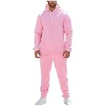 ZGHQHCDRH Mens Track Suit, 2 Piece Casual Sport Jogger Set 2025，Workout Running Suit Sets