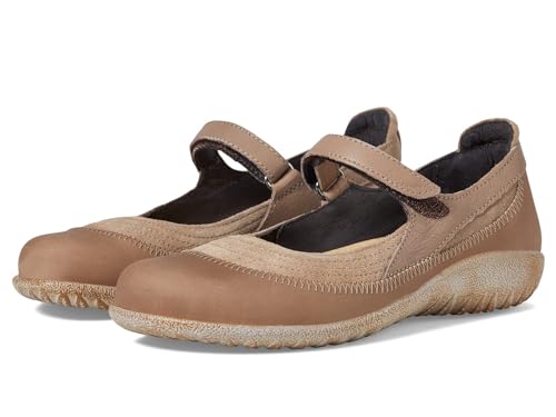 Image of NAOT Footwear Women's Kirei Maryjane with Cork Footbed and Arch Comfort and Support - Lightweight and Perfect for Travel- Removable Footbed