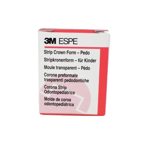 3M ESPE 3M-914013 Espe Pediatric Strip Crown Form, UR Central (Pack of 5)