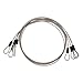 SOLUSTRE 4pcs Wire Rope Multipurpose Hanging Wires Hanging Rope Multi-Function Wires Dog Tie Out Cable Dog Runner Cable Suspension Cable Loss Overmolding Lanyard Stainless Steel