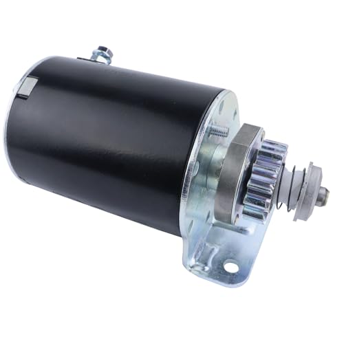 Ezamintaly Starter Replacement for Briggs and Stratton 14.5 16 16.5 17 17.5 18 18.5 19.5 HP 14 Tooth Steel Gear for Cub Cadet John Deere E100 110 D100 Toro, 593934 693551 LG693551 SE501848
